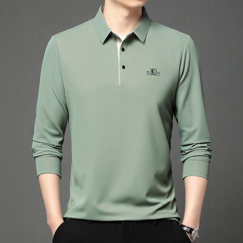 남성 긴팔 카라 티셔츠 가을 남자 기본 티셔츠 솔리드 컬러신상 베이직 무지 긴팔티 통기성 데일리 카라티 49,800원