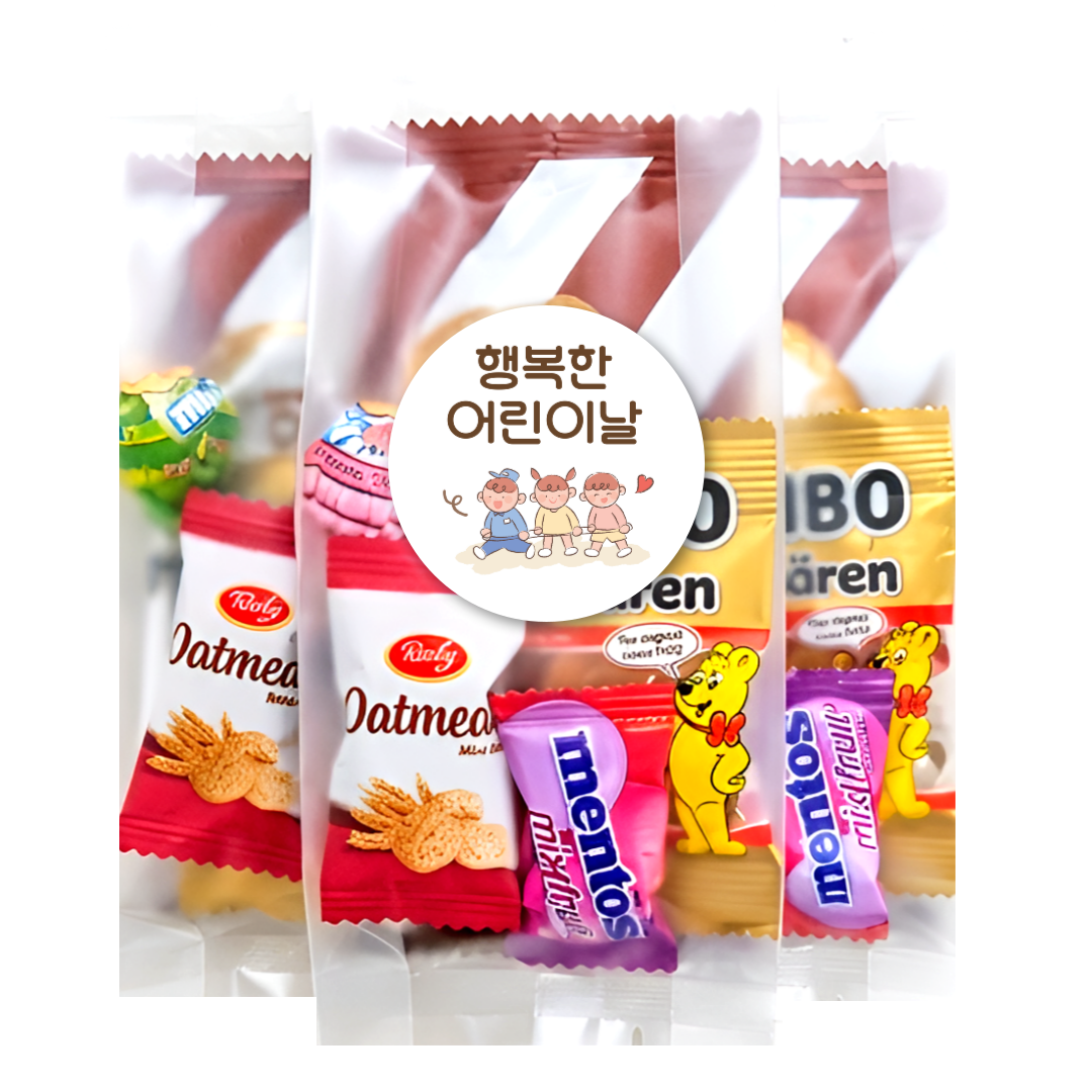 어린이집 생일 선물 답례품 [간식 5종세트] 학교간식 교회간식 모임간식 단체간식, 1세트, 간식 5종세트 1,190원