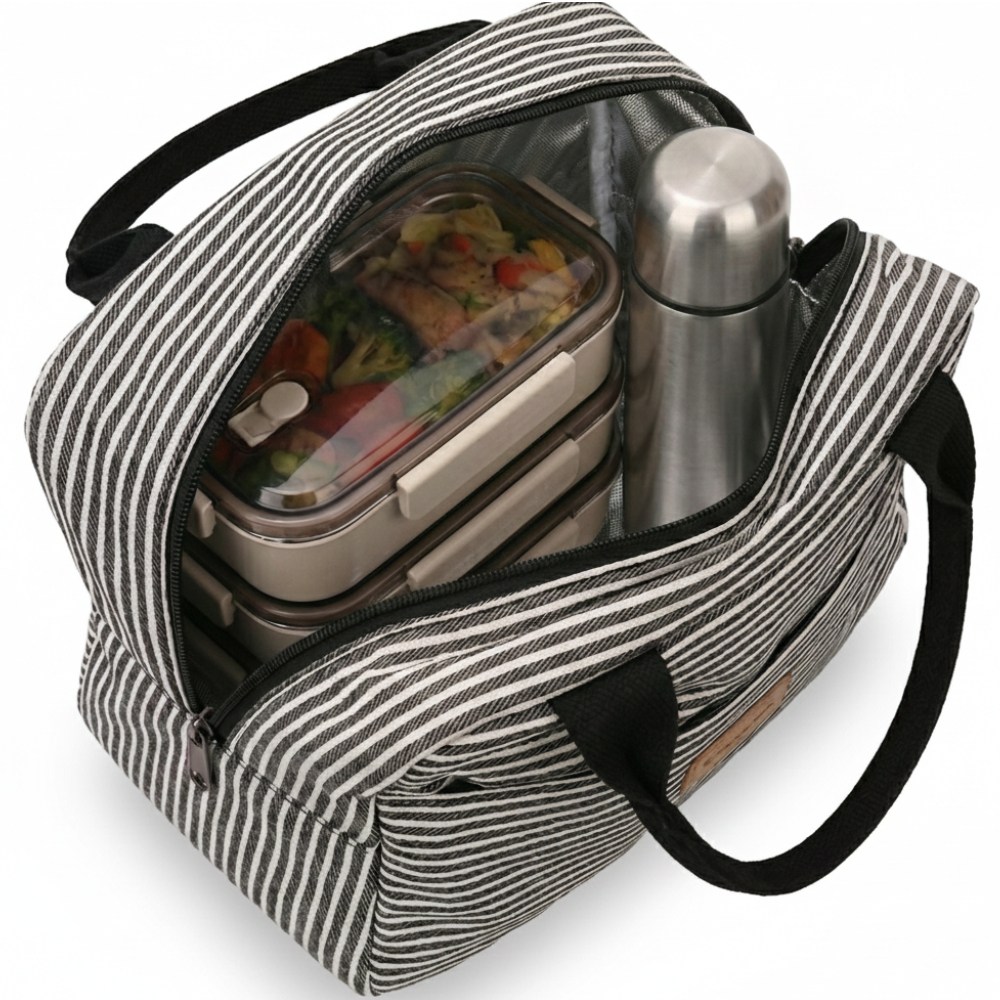 보네아 데일리 스트라이프 보온보냉 도시락백 19,800원