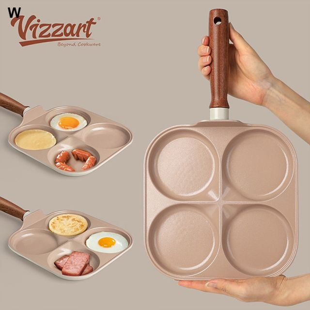 에이치플러스몰 비자트우브 IH 프라이팬 4구 에그팬 인덕션프라이팬 계란말이프라이팬 후라이프라이팬 40,520원