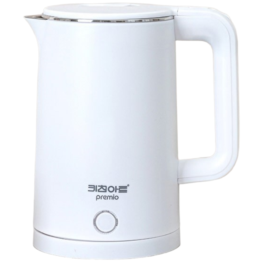 키친아트 프리미오 무선 전기주전자 이중단열 통주물 포트기 1.8L KAEK-J18B 26,900원