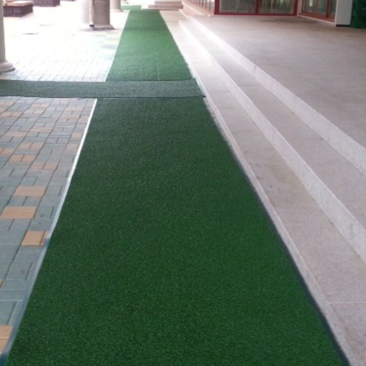 스타그린 미끄럼방지 막힘형 10mm 출입구 상가 업소용 현관 코일매트 (120cm폭) 1M단위 수량만큼 이어서 맞춤재단 발송, 1M 그린(녹색), 1개 29,000원