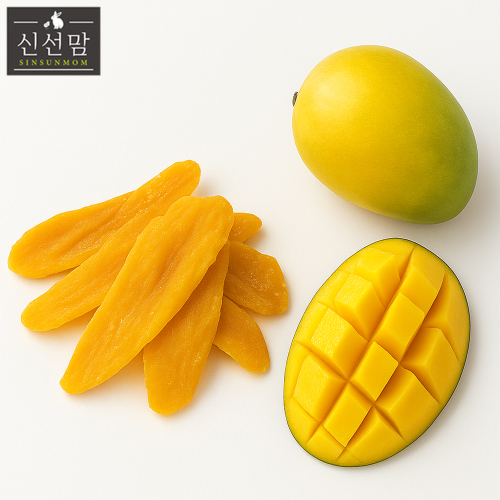 신선맘 건망고 슬라이스 최상급 건 망고 [마진제로] 28,600원