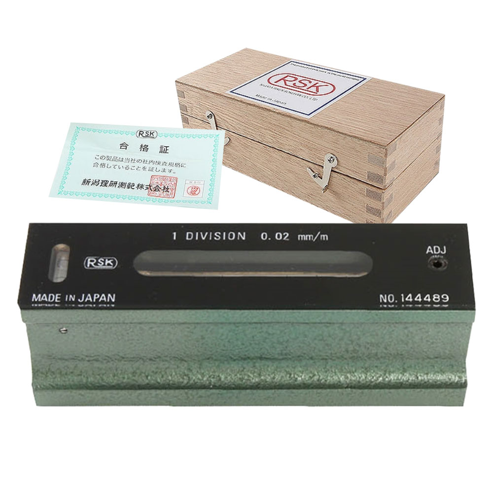 RSK 정밀 평형 수준기 542-200 일제 국제표준 경사계 수평계 정도기 200x47x48 305,200원