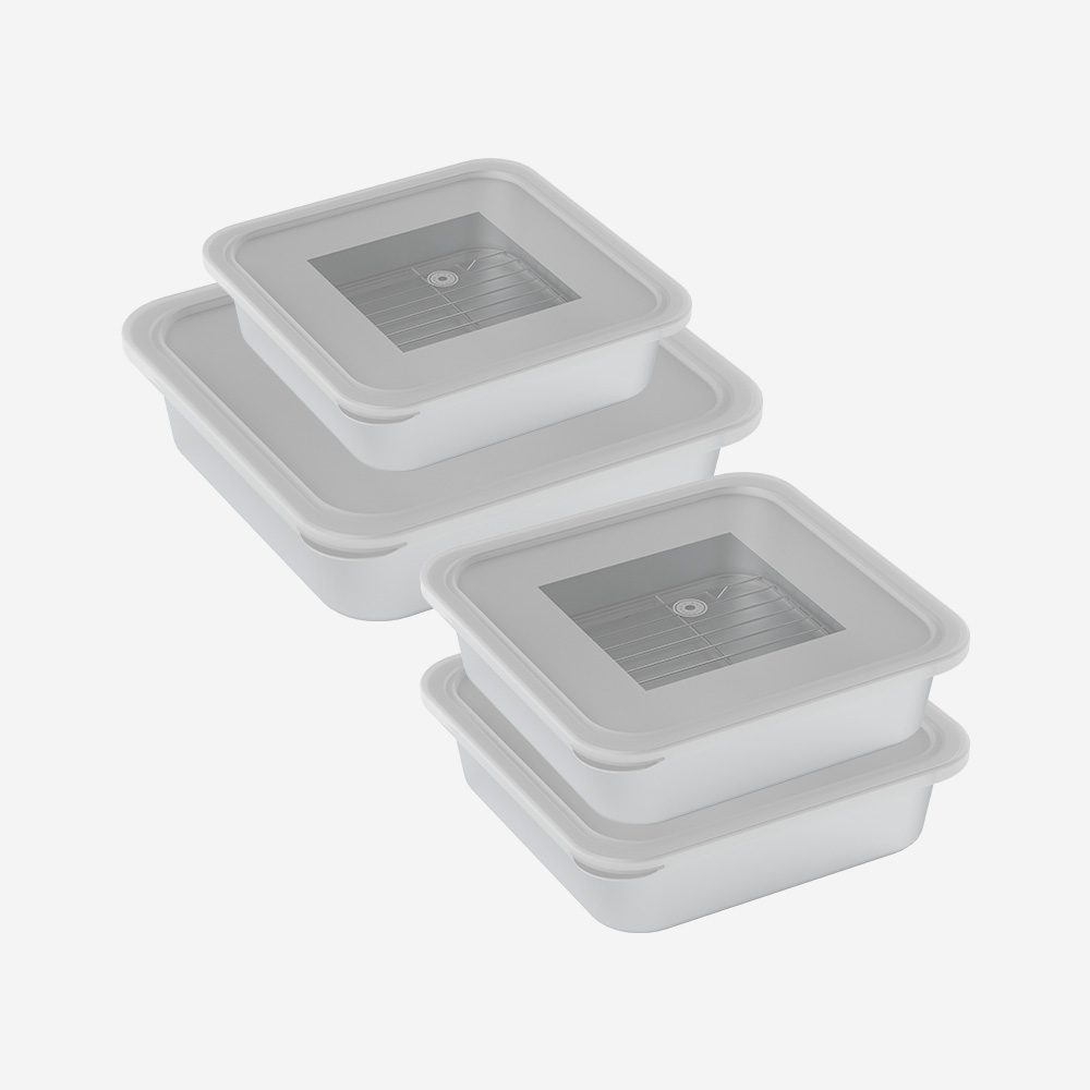 알텐바흐 더스퀘어 스텐 밧드 정사각 중+대+대+특대 4종세트, 1세트, 4종 169,000원