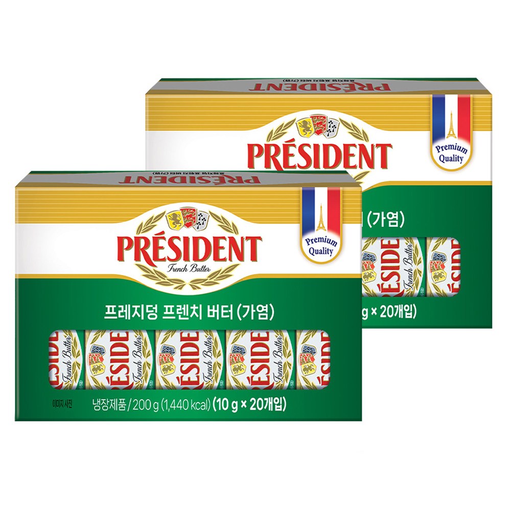 프레지덩 가염 포션 버터 20개입 21,890원