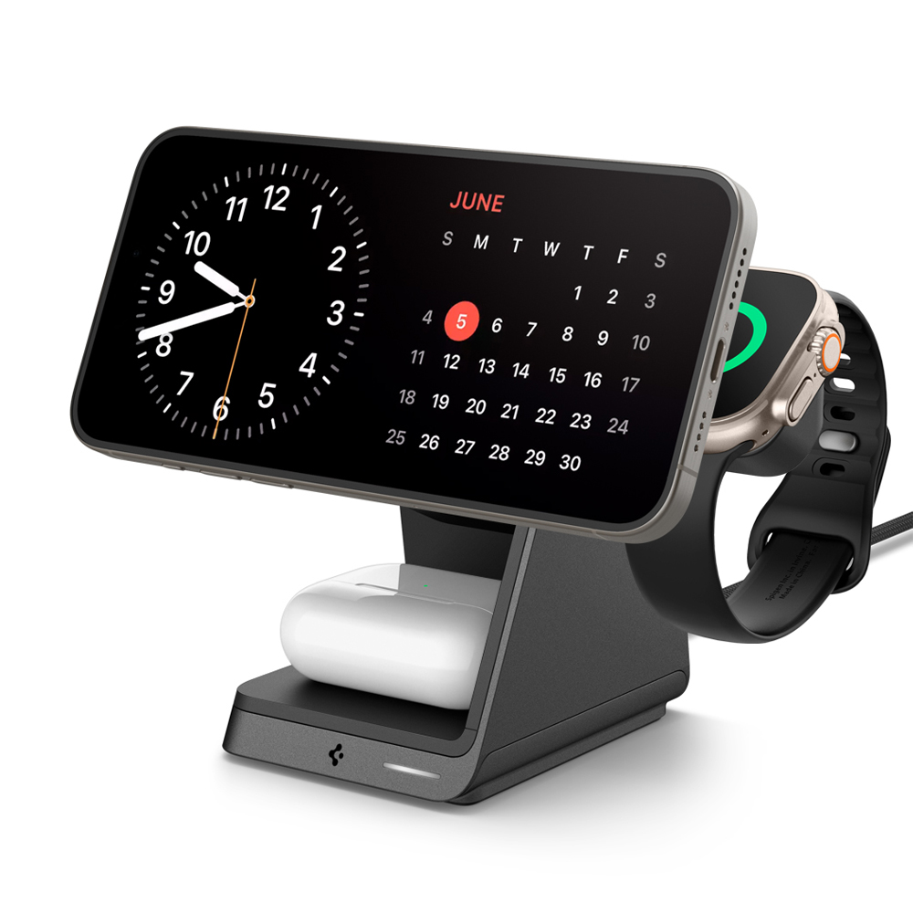 슈피겐 MFM 3in1 맥세이프 아이폰 애플워치 15W 고속 무선 충전기 거치대 PF2203 ACH07171 178,100원