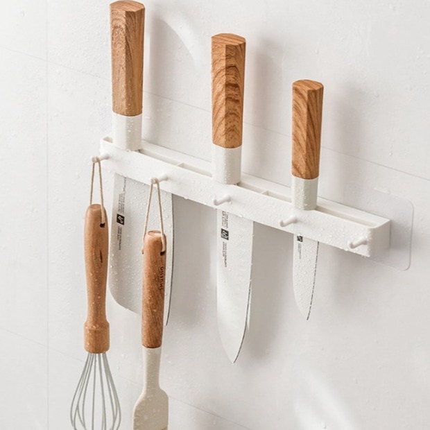 구디파이 무타공 벽걸이 주방 칼꽂이 다용도 후크 고리 6,900원