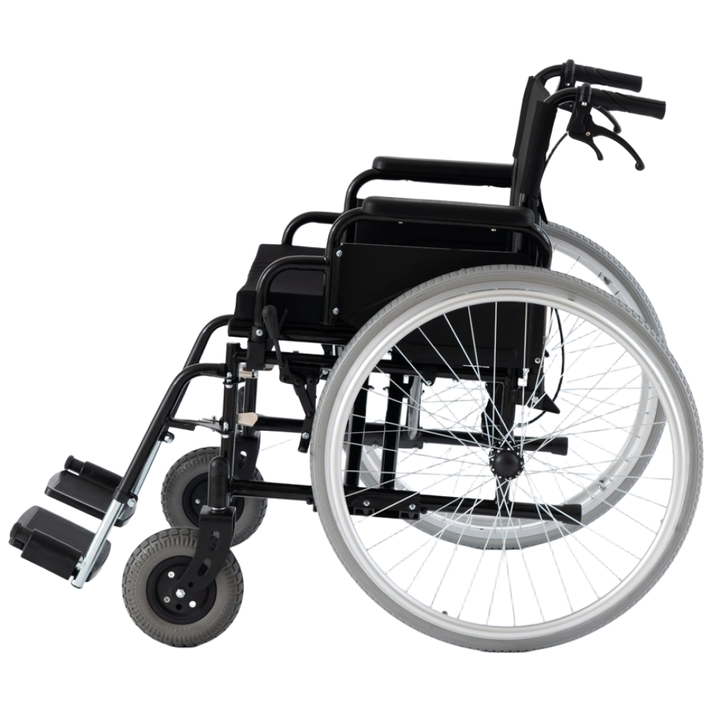 라이프헬퍼 K1-C 휠체어 수동 접이식 측면개폐 탈부착발판 잠금형브레이크 가정용 요양원 병원 대여 아님, 1개 398,000원