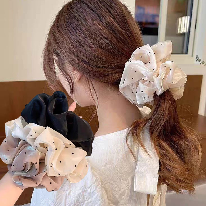 스카이미너리즈 우아한 쉬폰 헤어슈슈 곱창밴드 3종세트, 현재가 12,900원