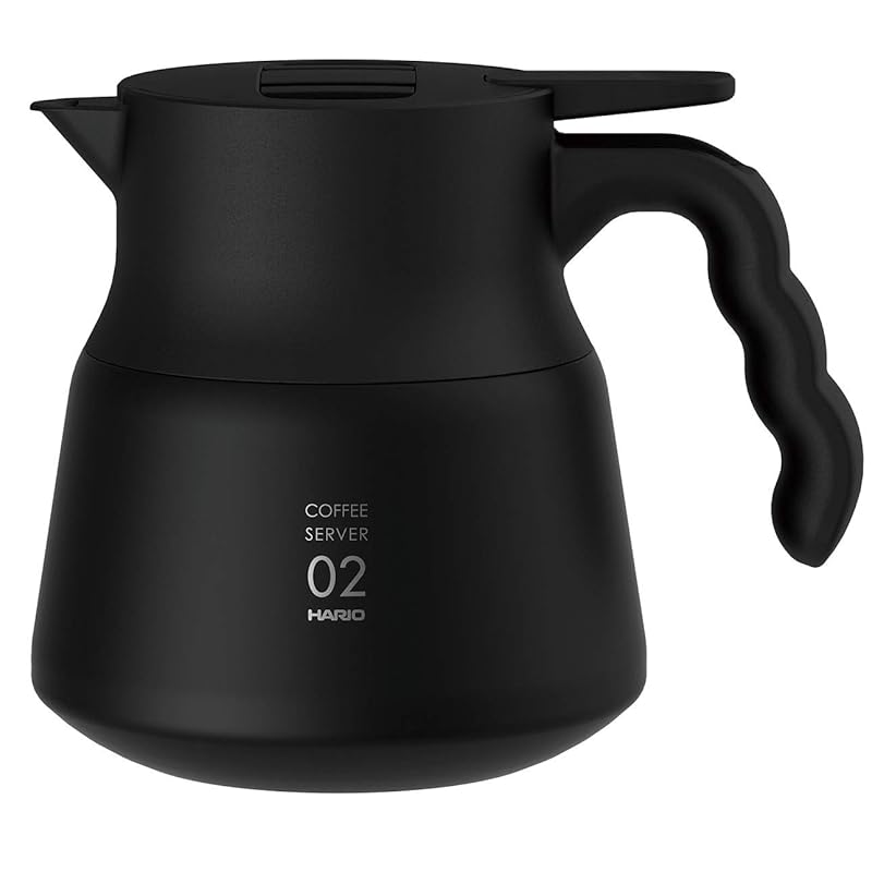 HARIO 하리오 V60 보온 스테인리스 서버 PLUS 600 저장 가능 용량 600ml 블랙 VHSN-60-B 98,880원