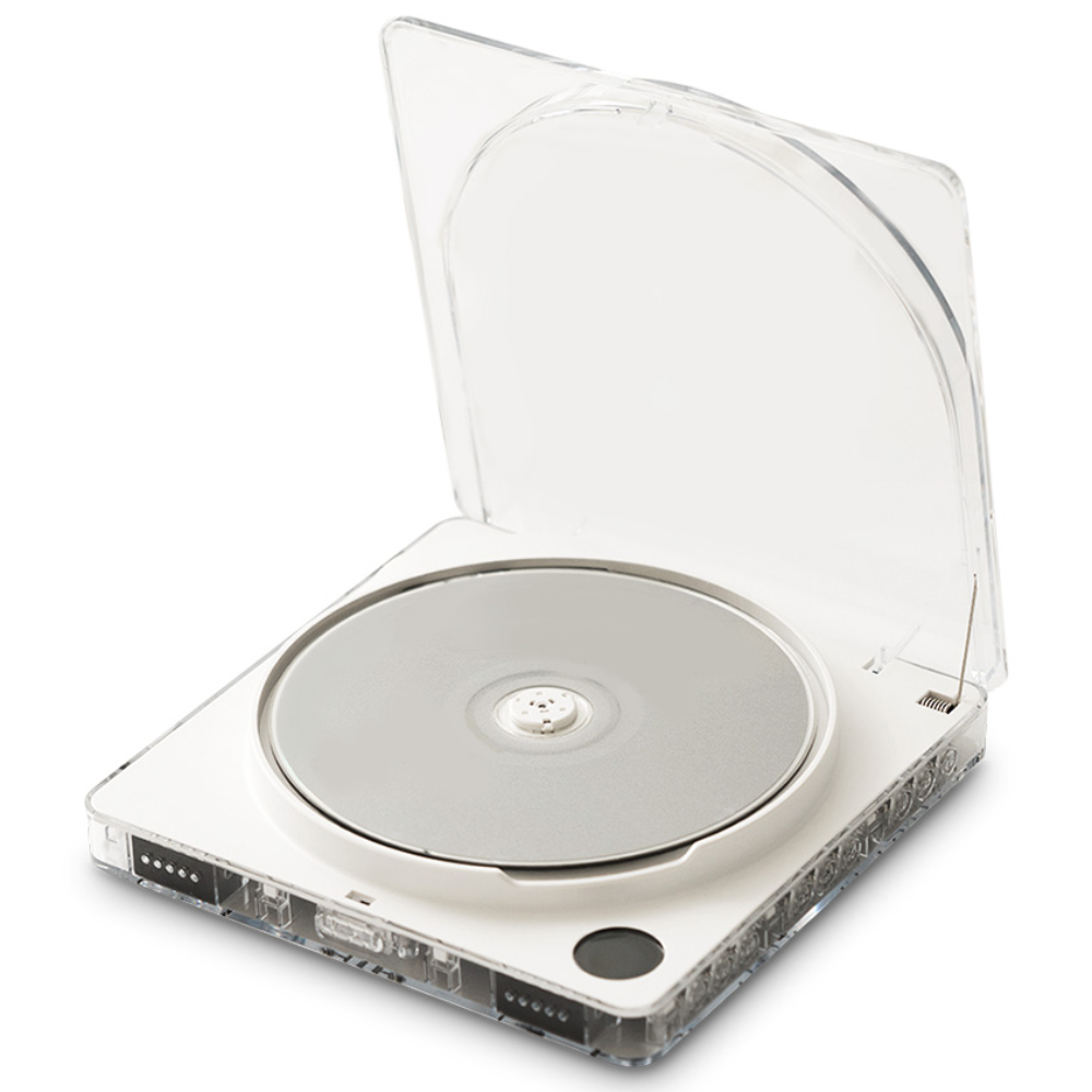 아이리버 투명 CD플레이어 블루투스 스피커 CD리핑 MP3 MicroSD 내장스피커 휴대용 CDP, 화이트, IMP-R1 119,000원