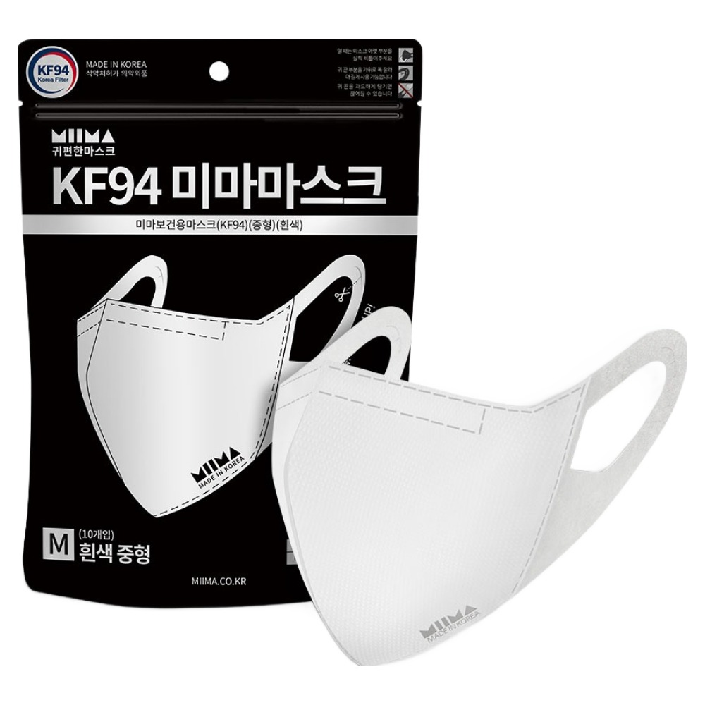 미마 보건용 마스크 성인용 KF94 8,020원