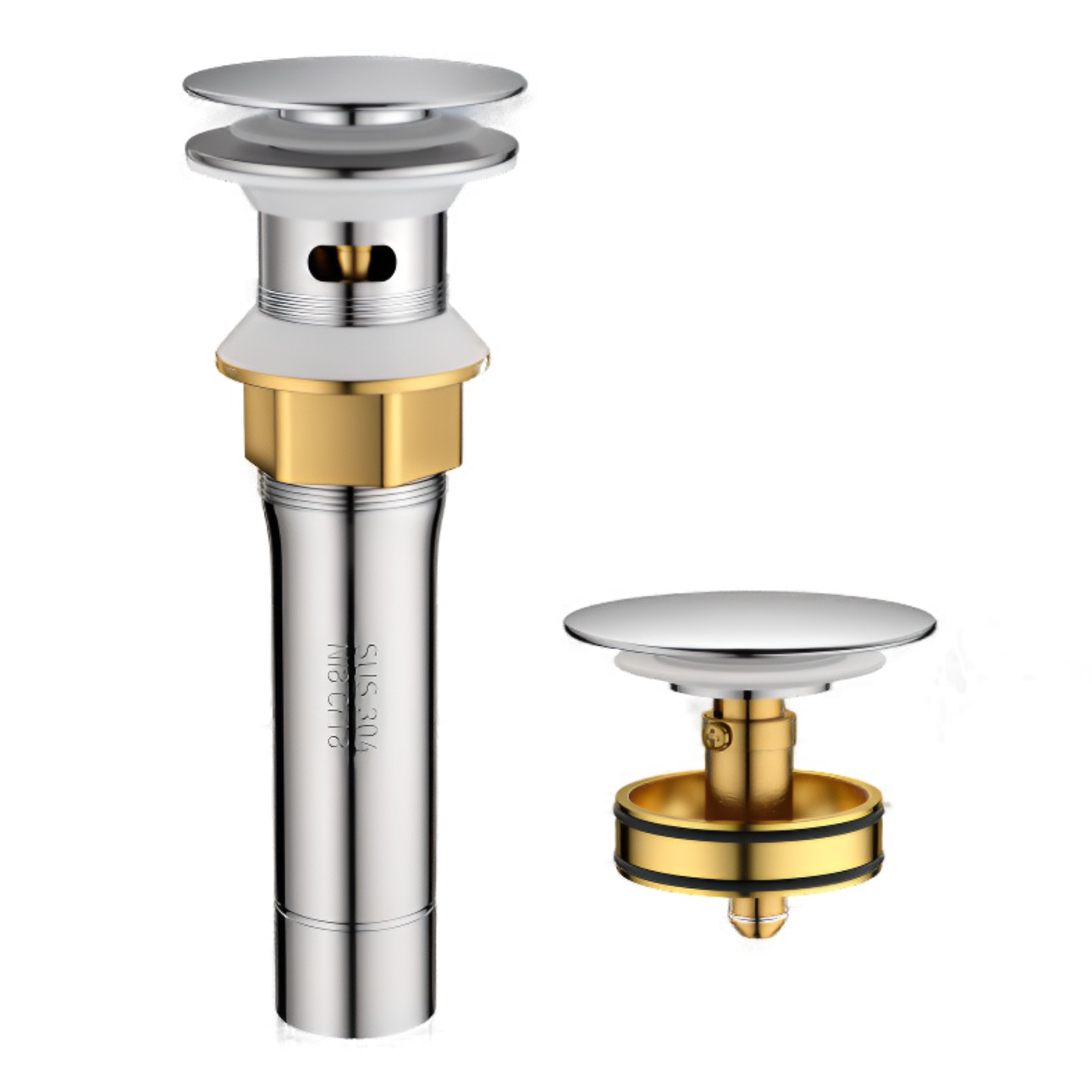 아쿠아팝 세면대 팝업 와이드 304 스테인리스 스탠다드, 1개 13,800원