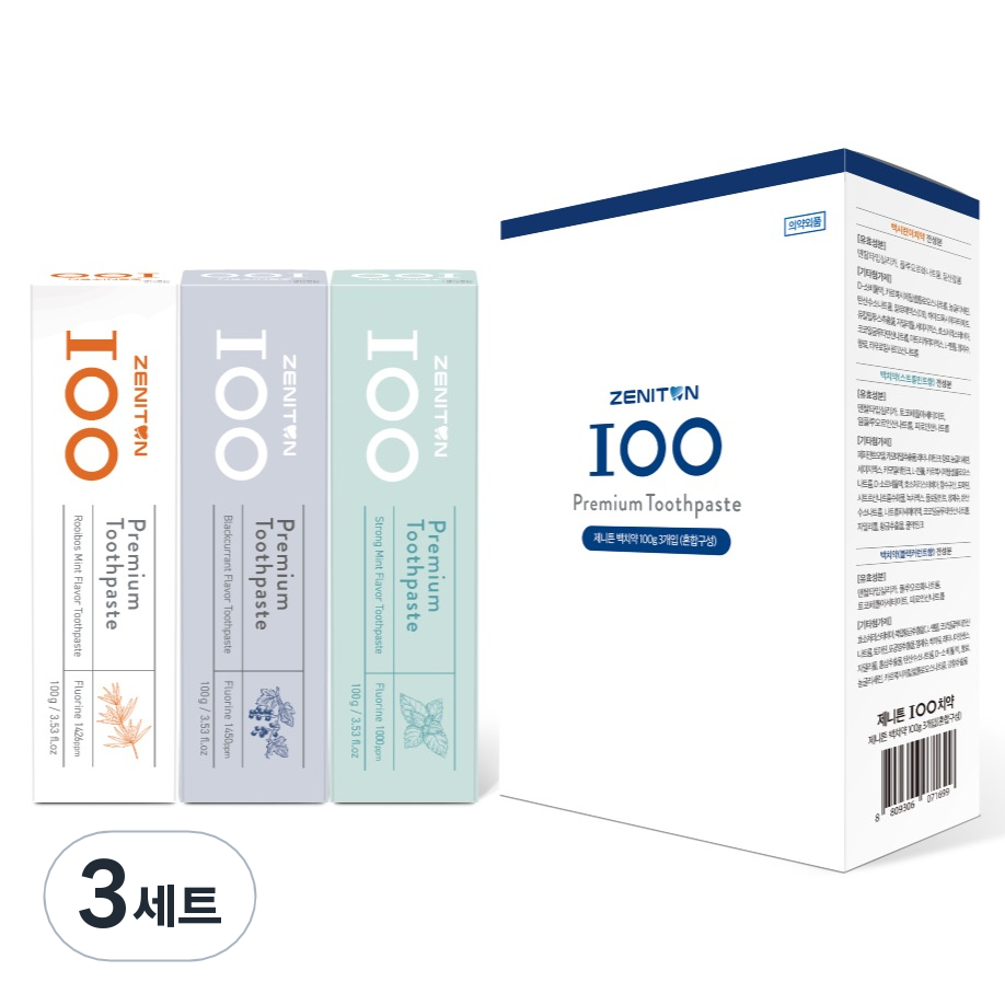 제니튼 백치약 100g 3종, 3세트 74,520원