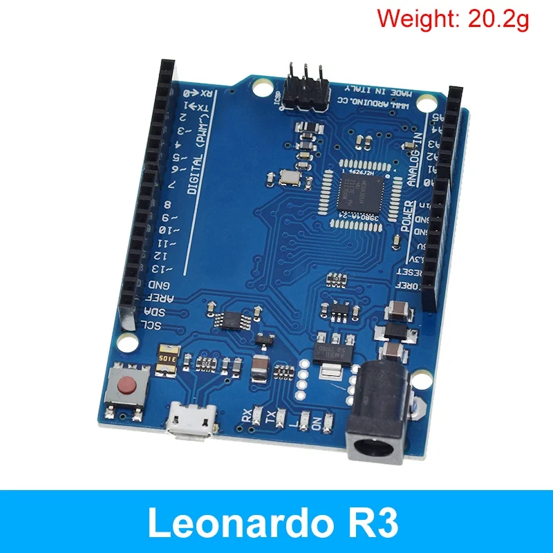1PCS Leonardo R3 마이크로 컨트롤러 Atmega32u4 개발 보드 rduino DIY 스타터 키트와 호환되는 USB 케이블 15,300원