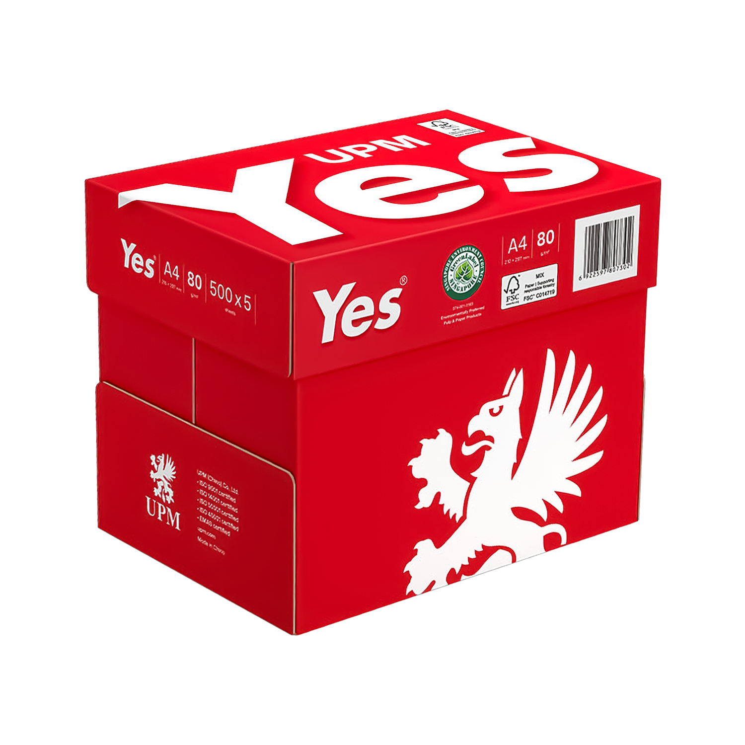 YES 복사용지 80g, A4, 2500매 18,600원