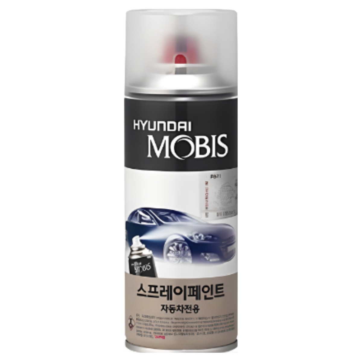 순정품 현대 제네시스 PH3 비크블랙 스프레이 + 투명스프레이 자동차 도색 차량용 카페인트, 1개 24,000원