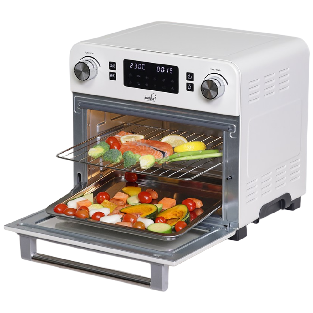 콕스타 스타크 대용량 오븐형 스텐 에어프라이어 오븐 23L, 화이트+멀티필러증정 202,650원