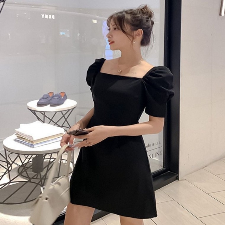 쫑쫑이의 HARU 오프숄더 퍼프소매 여자원피스 카라원피스 미니 여성 예쁜원피스 반팔원피스 48,500원