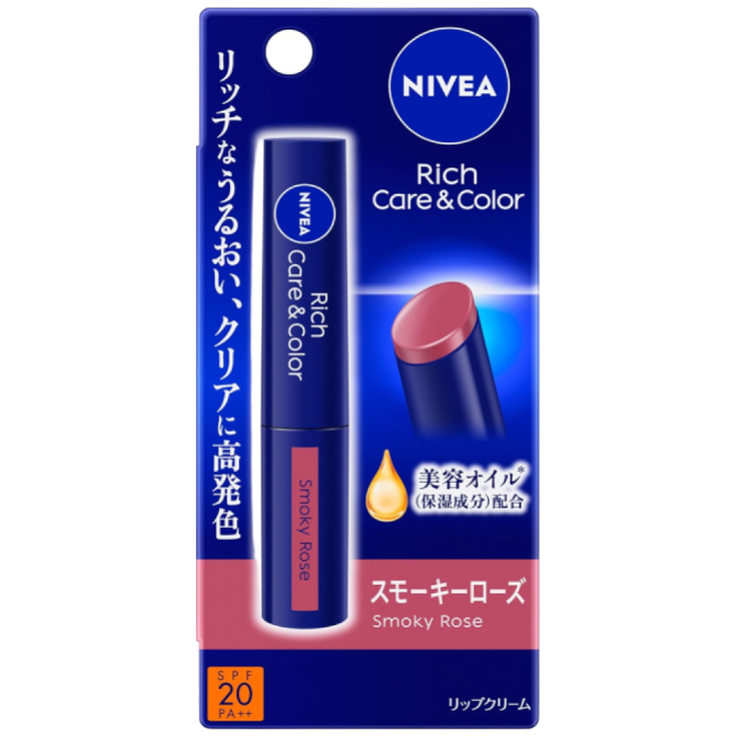 니베아 컬러립밤 리치 케어 & 컬러 립 컬러 지속 타입 SPF20/PA++ 17,490원