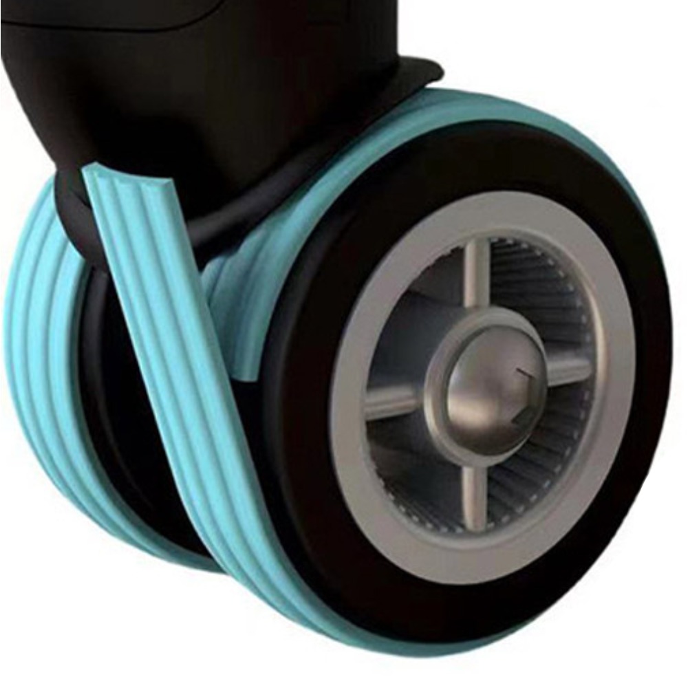 잘라쓰는 캐리어 바퀴 커버 무소음 충격흡수 실리콘 보호 테이브 8p 9,900원