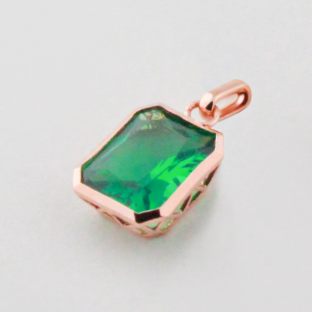 뷰띵 14K 18K 에메랄드 큐빅 펜던트 217,000원