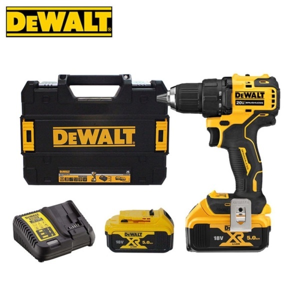 (Dewalt) 디월트 DCD708P2 충전드릴드라이버 20V 컴팩트 아토믹 드릴 5Ah 배터리 2개 풀세트 416,190원