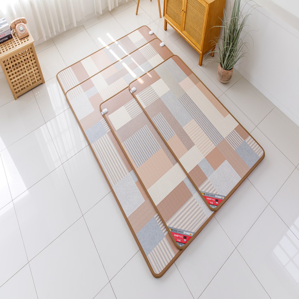 올크리니 전자파안심 탄소전기매트 카페트 생활방수기능, 싱글(100x183) 145,000원