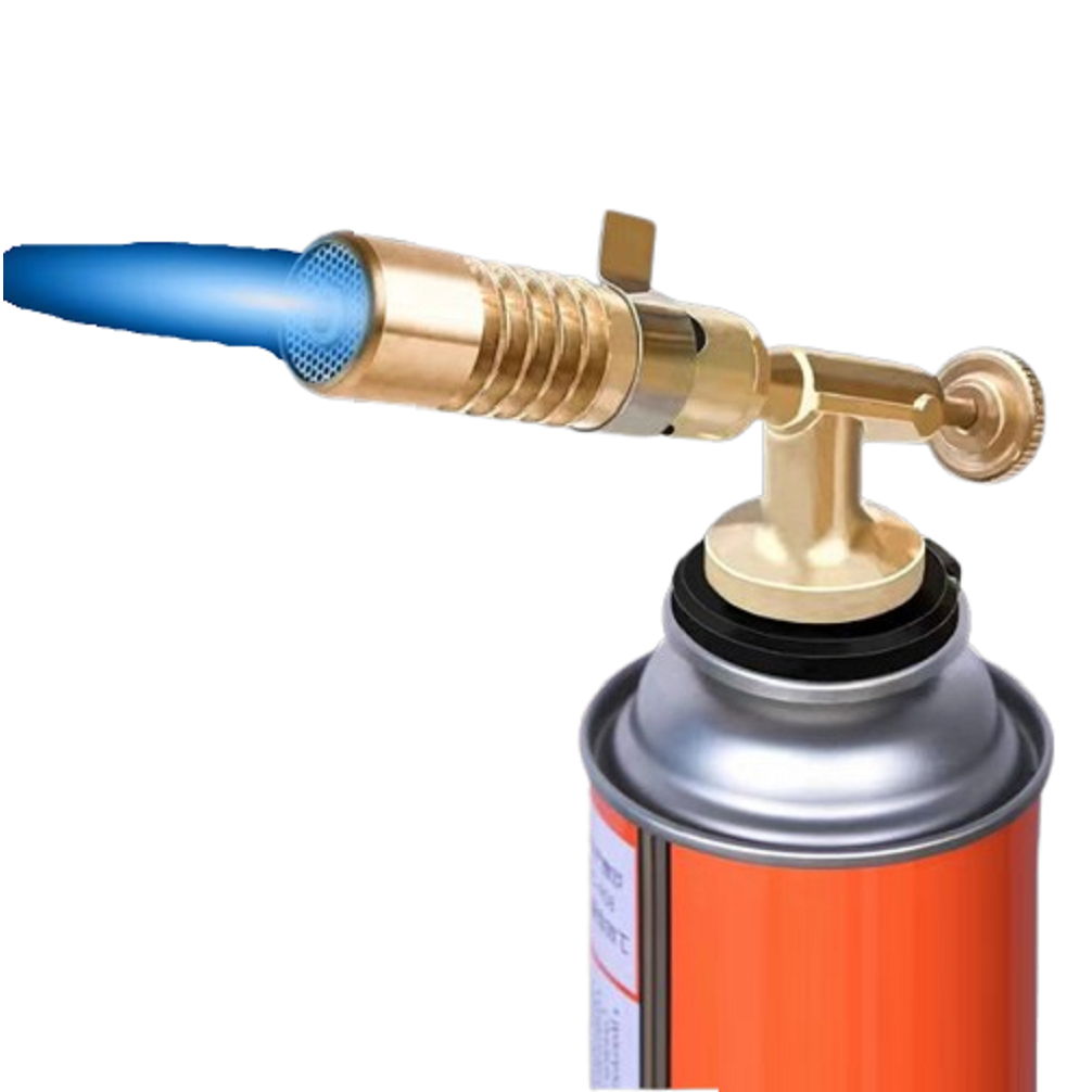 디와이툴즈 원터치 고화력 황동 토치 밸브 바베큐 용접 헤드, 1개, 황동색 11,900원