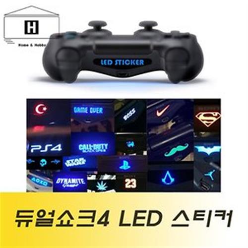 ps4/플레이스테이션4 듀얼쇼크4 LED스티커 2,000원
