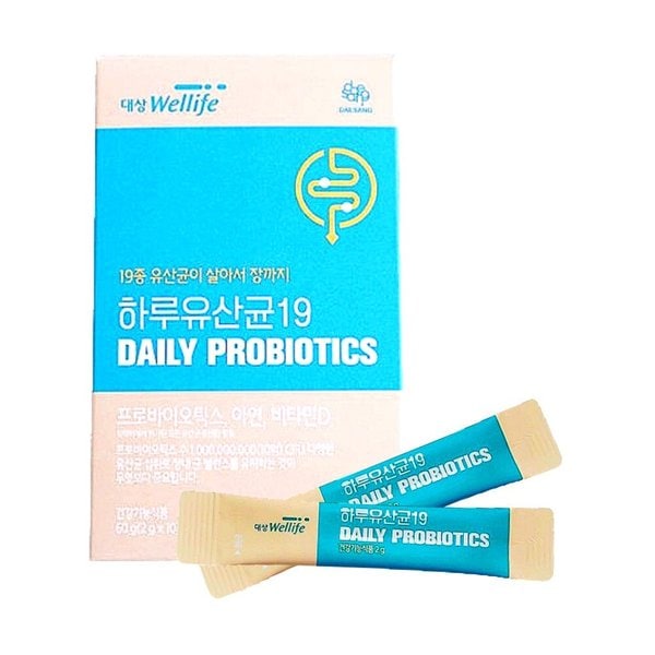 대상웰라이프 하루유산균19 60g 30포 멀티 고함량 영양제 30,100원