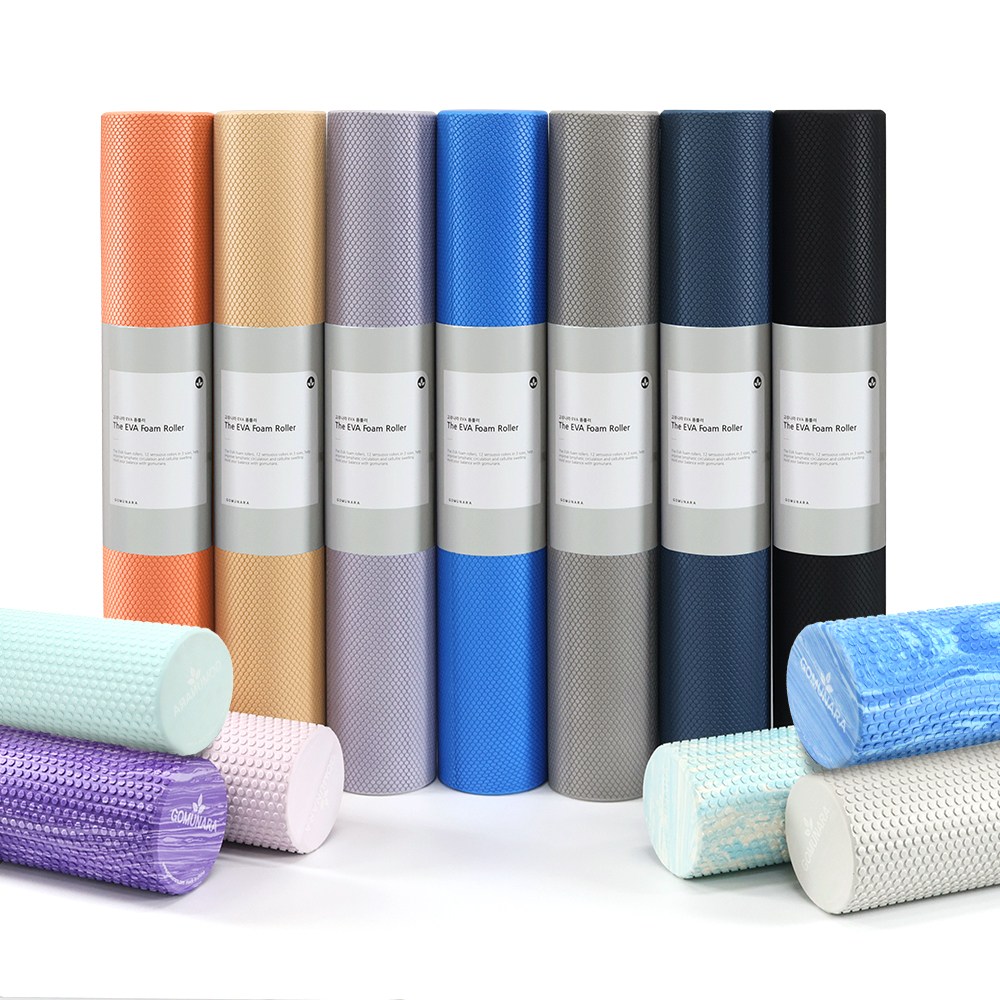 고무나라 필라테스 EVA 폼롤러 + 운동가이드 19,500원