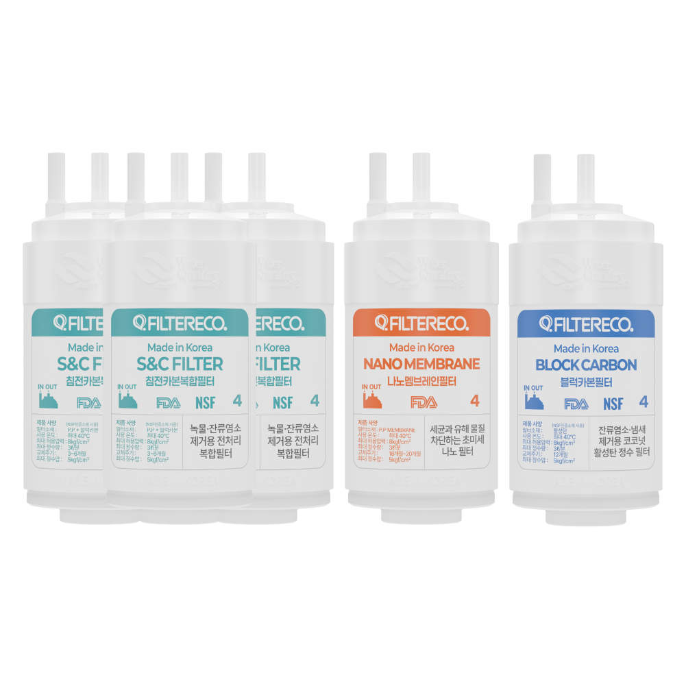 필터에코 SK매직 WPU-IAC302 필터 정수기 호환 세트 최고급형 전체세트 44,690원