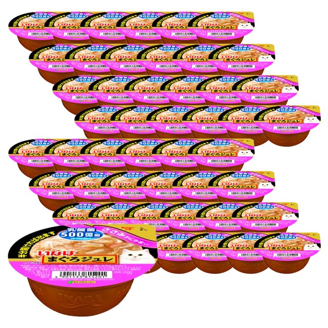 [리뉴얼] nanaharu 이나바 마구로쥬레 유산균 65g, 혼합맛(유산균 닭가슴살/게맛살), 65g, 48개 66,000원