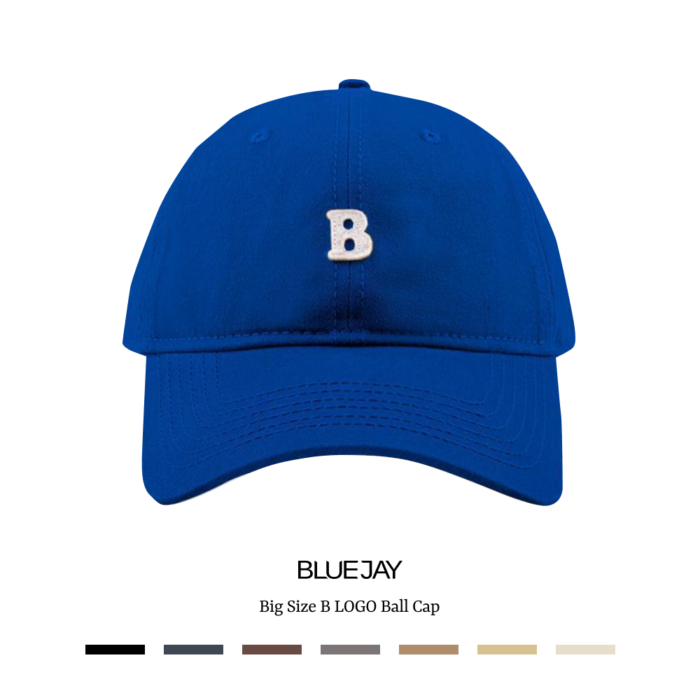 블루제이 B로고 빅사이즈 남녀공용 대두 볼캡 12,700원