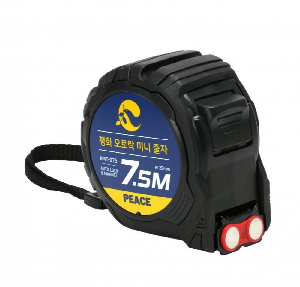피스코리아 오토락 미니 줄자 7.5m 평화 자석후크 홀드 AMT-075 10,150원