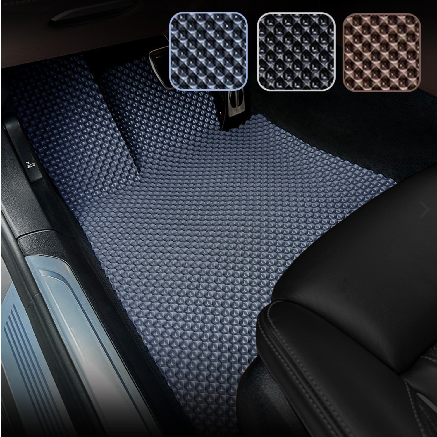 오토피아 다이아몬드 TPU 카매트 1열2열 세트 전차종 전용, 블랙 59,000원