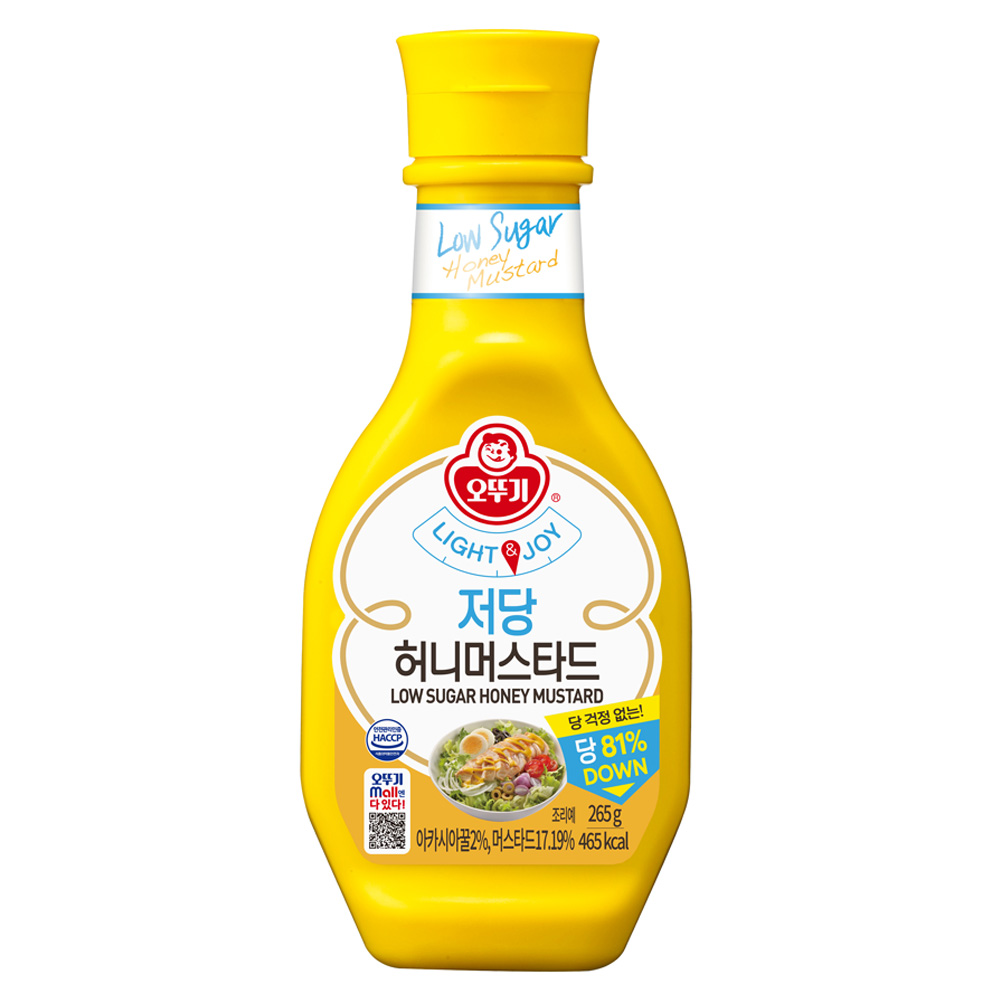오뚜기 LIGHT 앤 JOY 저당 허니머스타드 3,870원