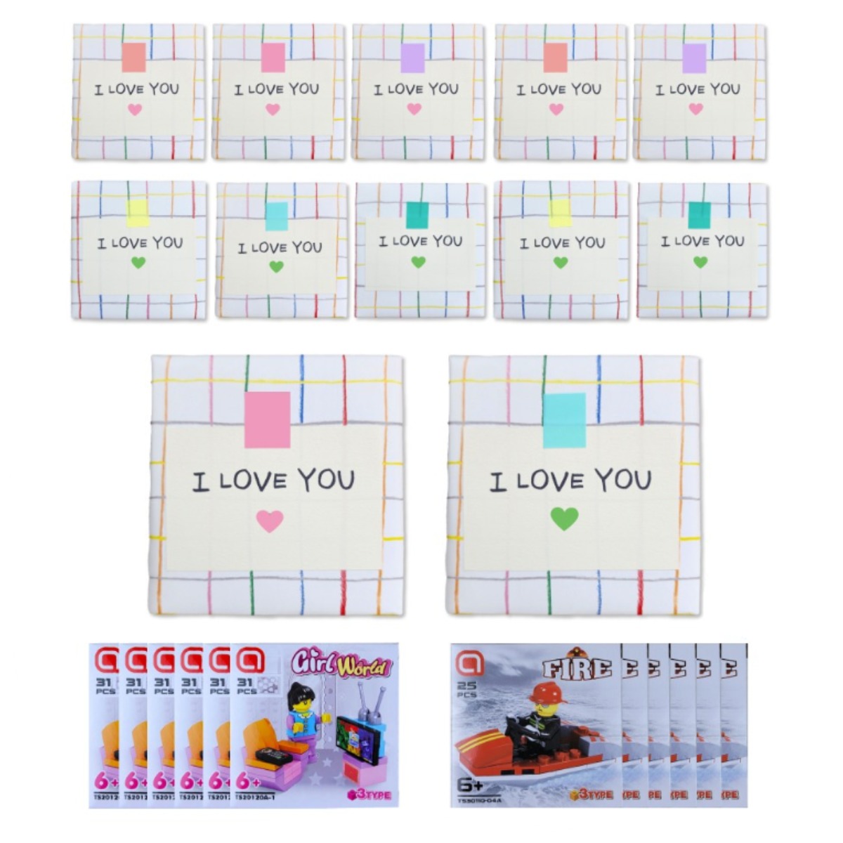 달콤가득 생일 구디백 미니블럭 12p 25,900원