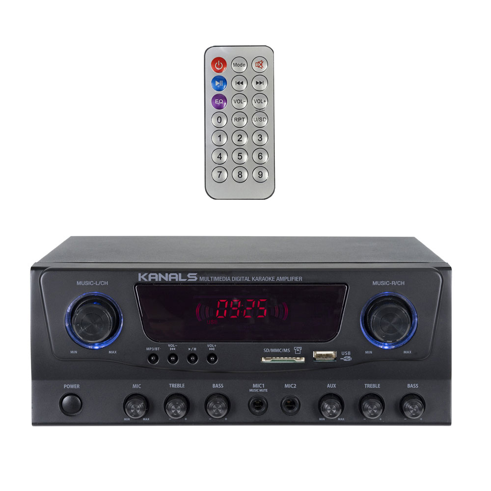 카날스 EMA-182 블루투스 2채널앰프 160W 업소용 카페 매장, 블랙, ema-182 165,620원