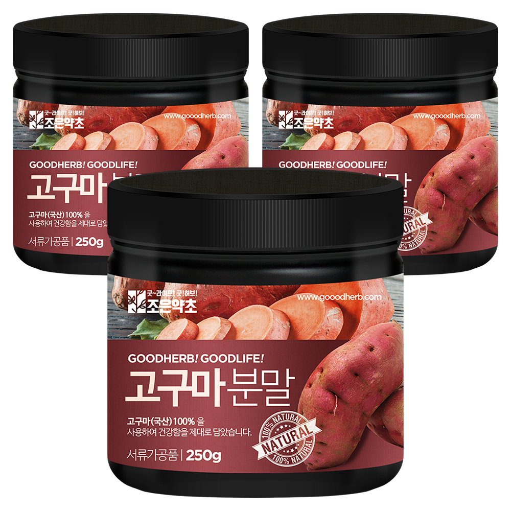 조은약초 고구마분말, 250g, 3개 22,400원