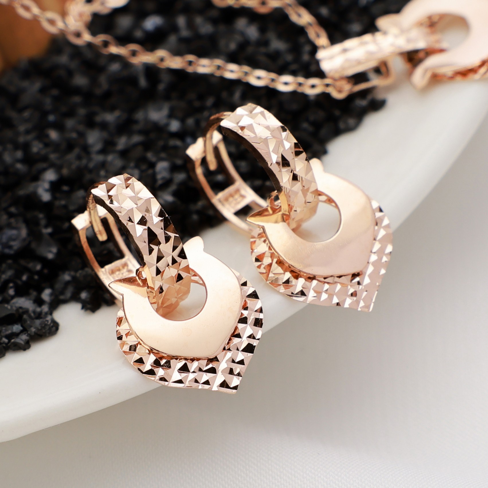 14k 18k 로즈골드 귀걸이 원터치 (E353)체리스쥬얼리 518,460원