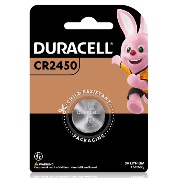 듀라셀 리튬 코인건전지 CR2450 3,660원