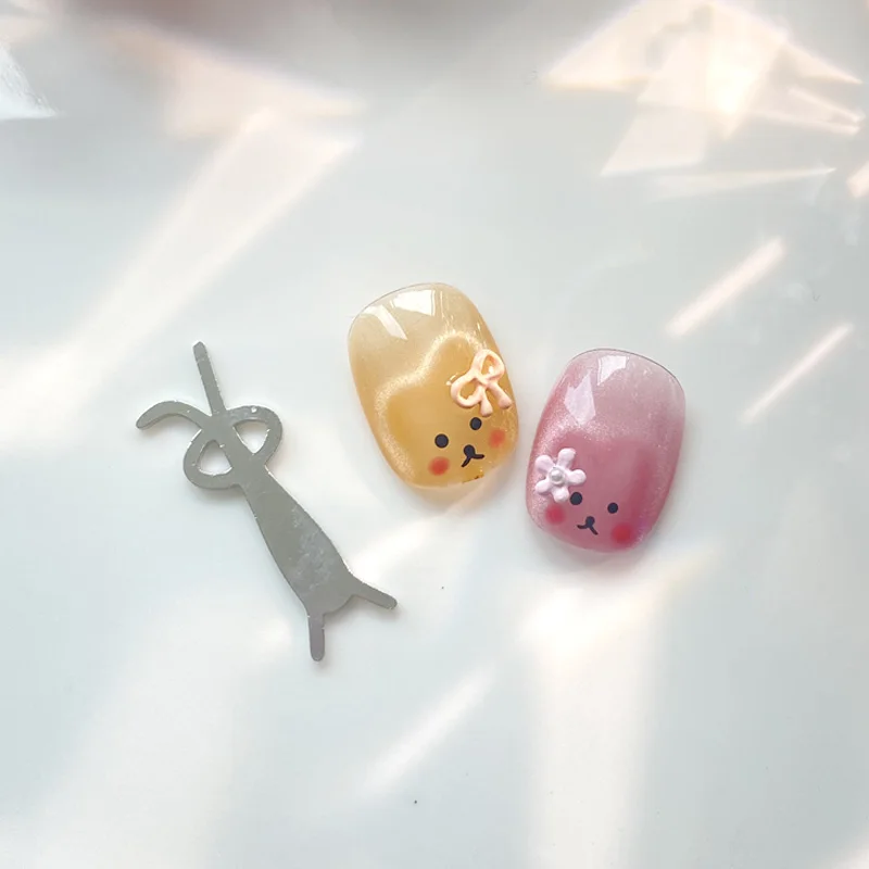 TSZS 1개 러블리 토끼 디자인 캣아이 젤 폴리쉬 마그넷 다기능 Y자형 네일 아트 도구 (마그네틱 폴리쉬 효 5,700원