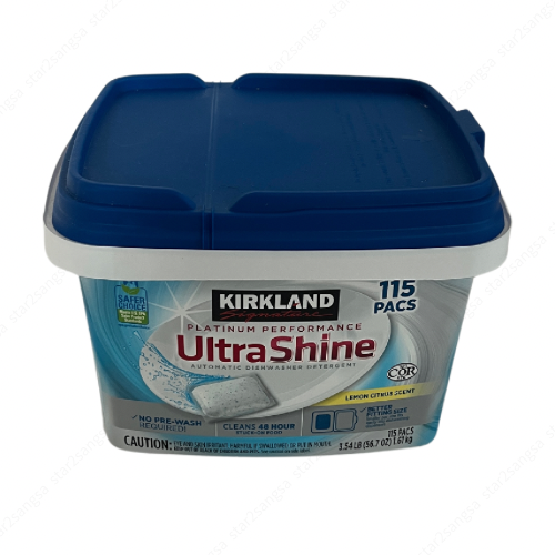 커클랜드 식기세척기세제 캡슐세제 울트라샤인 115개입 코스트코 26,100원
