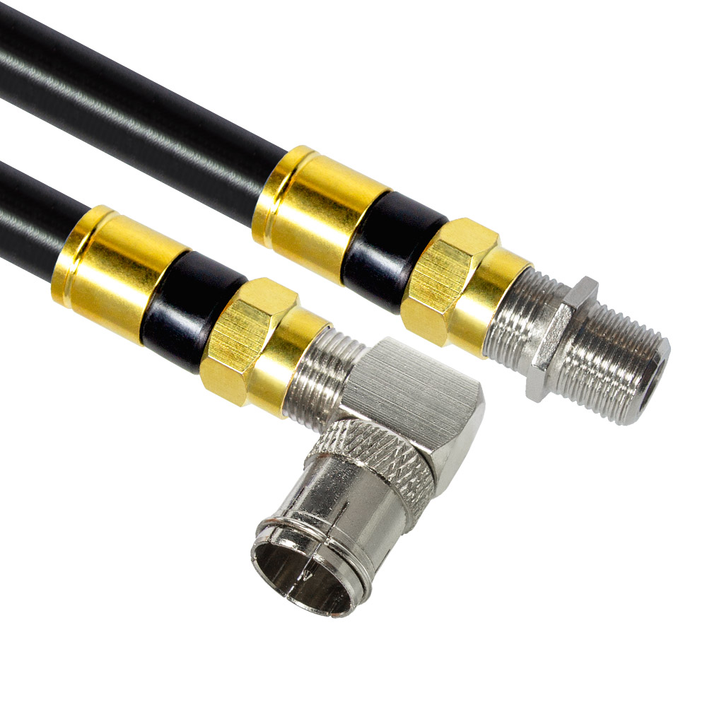 마하링크 국산 골드 고급형 RF 안테나 블랙 5C 꺾임 연장 동축 수제작 케이블 50M, MLZ-GRLA500(50m), 1개 60,960원