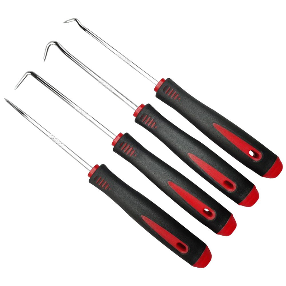 ITL 오링 풀러 세트 실리콘 고무 링 패킹 수리 공구 갈고리 송곳 플러세트 4P 165mm, 1개 4,900원