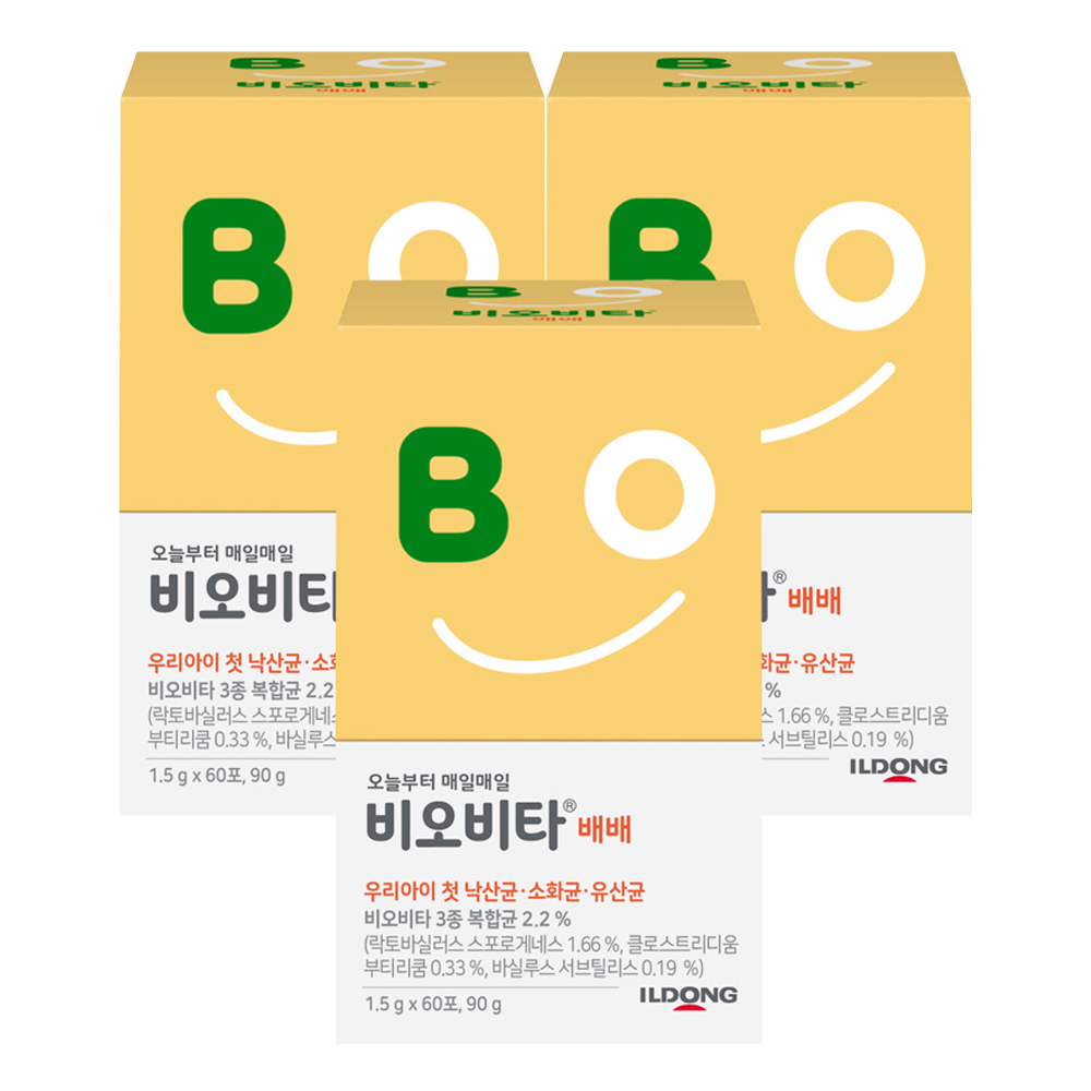 비오비타 배배 유아 유산균, 90g, 3개, 현재가 72,420원