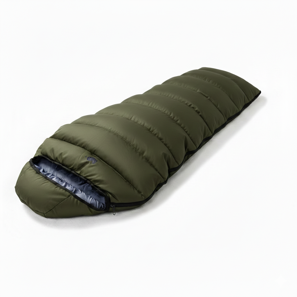 돌핀 차박 구스침낭, 1개, 카키머미 58,000원